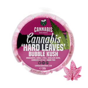 Cannabis Bakehouse Bonbons Feuilles de Cannabis Hard Leaves Bubble Kush