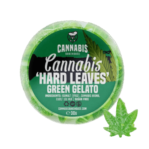 Cannabis Bakehouse Bonbons Feuilles de Cannabis Green Gelato