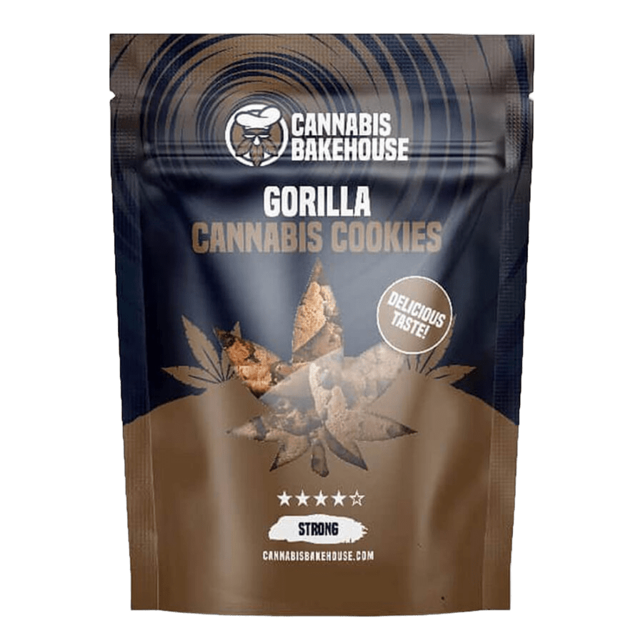 Cannabis Bakehouse Gorilla Cannabis Biscuits